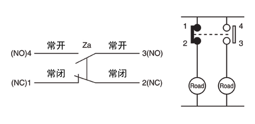 DTH-L耐高溫行程開關(guān)接點(diǎn)形式